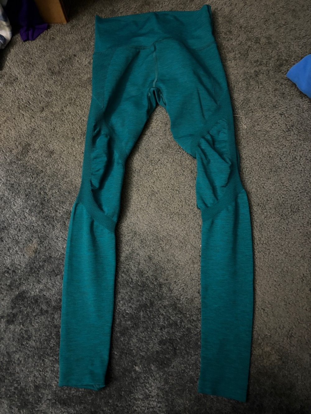 Alphalete Teal High-Waisted Leggings
